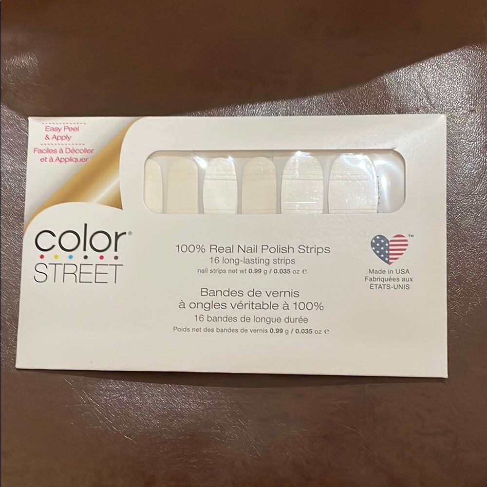 Color Street Classic White Nail Strips
